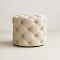 Cloud Bliss Tufted Ottoman Stool