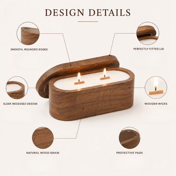 Strato Long Candle Holder