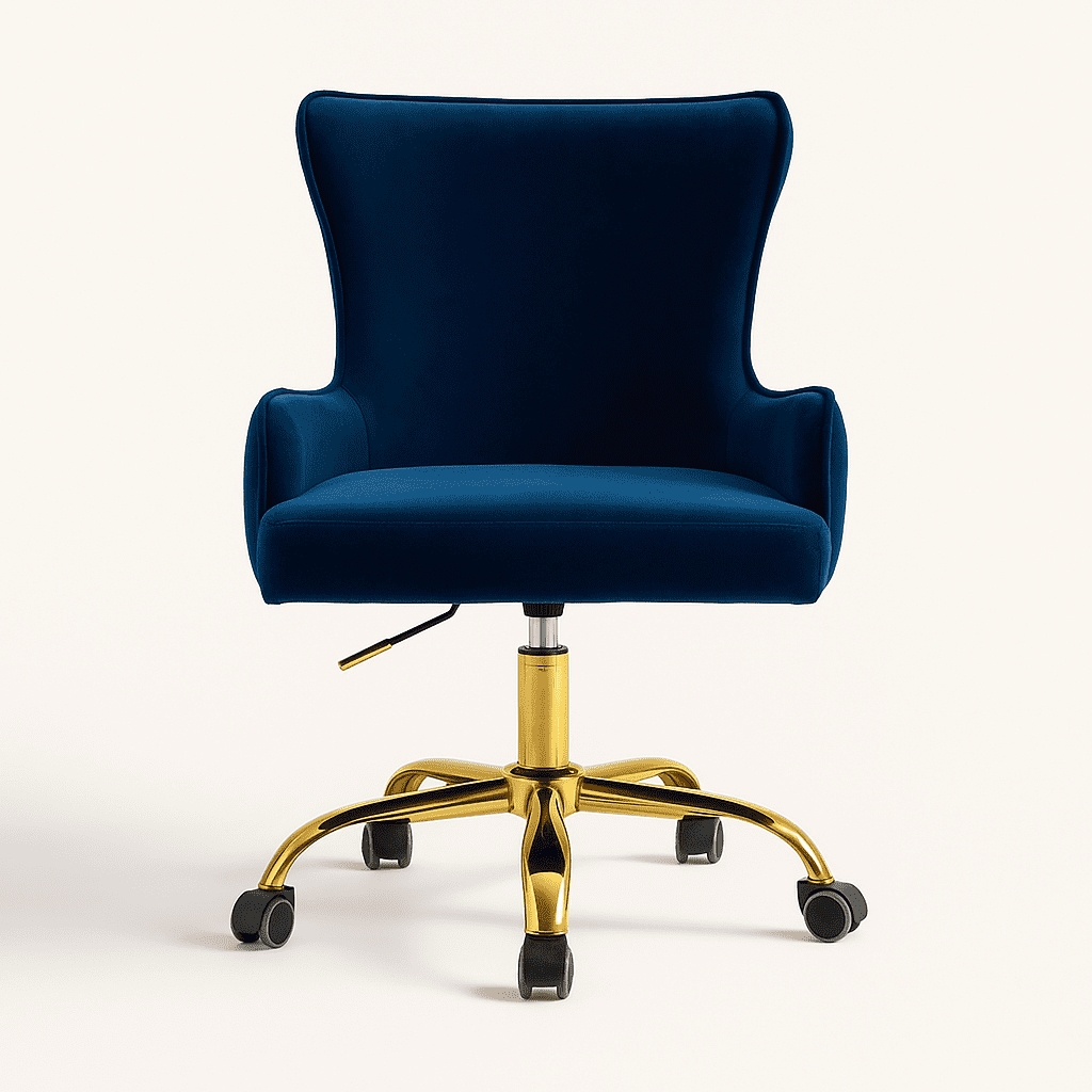 Meyra Upholstered Accent Chair with Wooden Legs