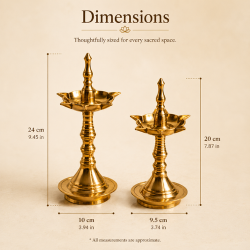 Divine Flame Mini Duo Candle Holder - Set of 2