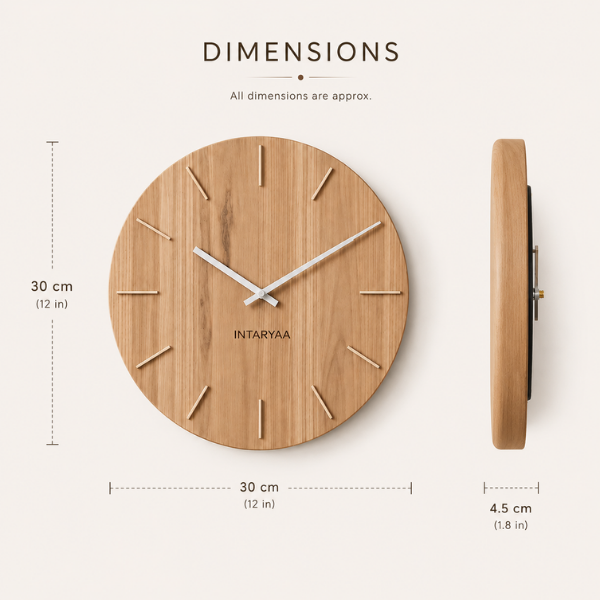 Ovia Modern Wall Clock
