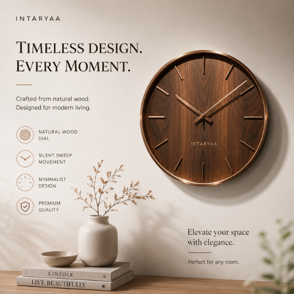 Reno Modern Wall Clock