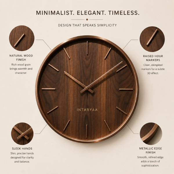 Reno Modern Wall Clock