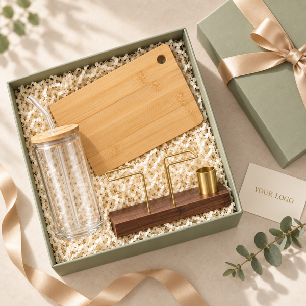 Refined Hosting Edit corporate gift hamper for client appreciation