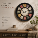 Heritage Tick Modern Wall Clock