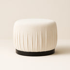 Luxe Ottoman Stool Upholstered Footrest Seating Stool