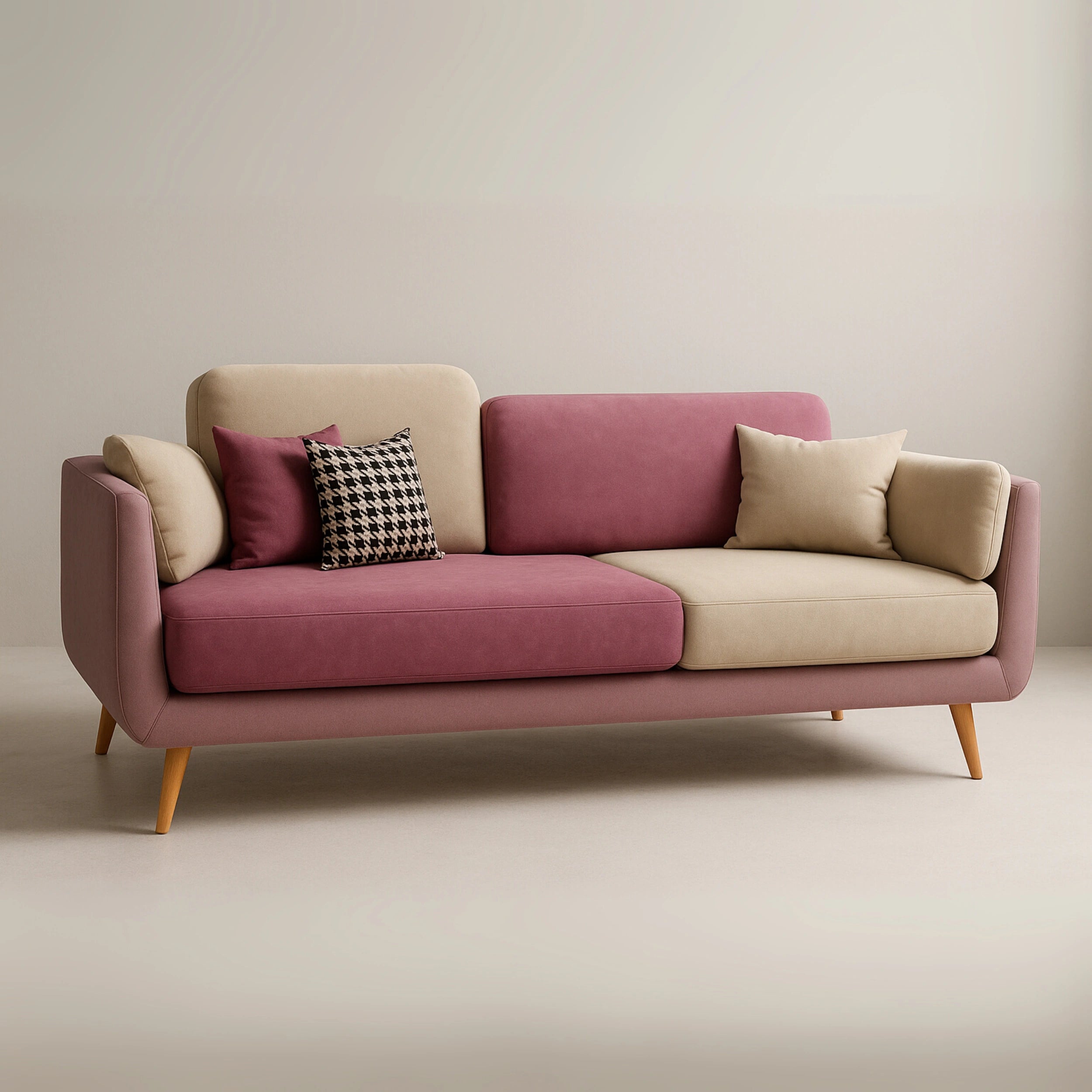 Soft Haven Sofa Modern Upholstered Living Room Sofa