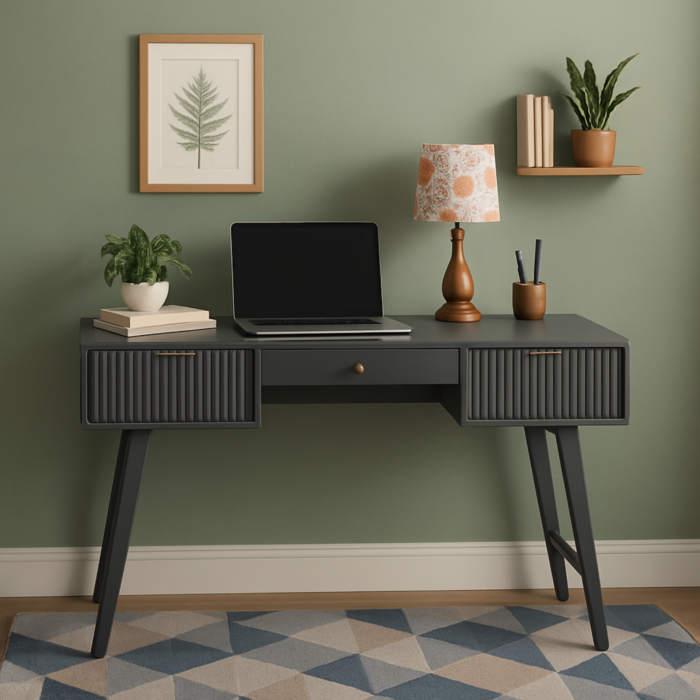 Strive Workstation with Storage Shelves