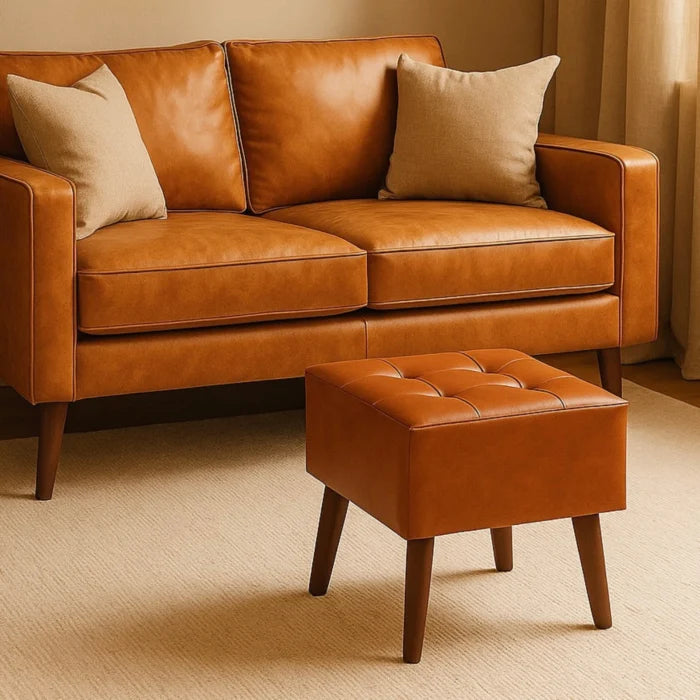 Cavett Upholstered Ottoman Stool