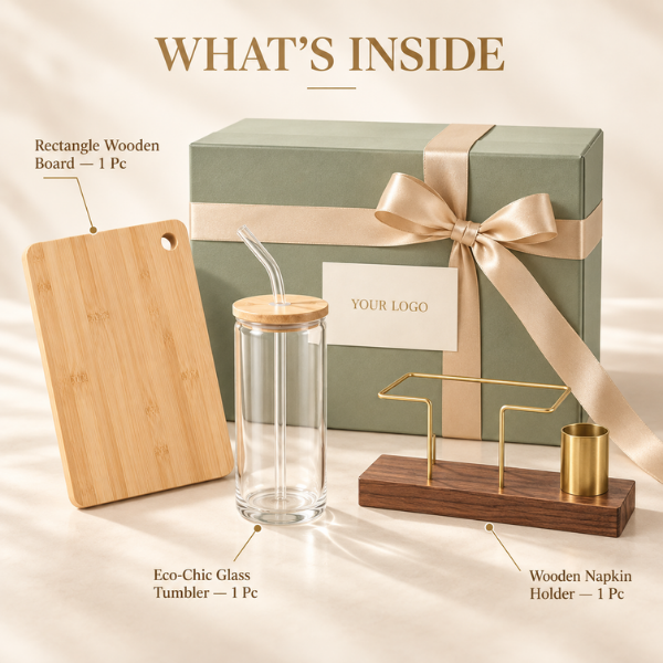 Refined Hosting Edit corporate gift hamper for client appreciation