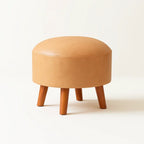 Orrin Ottoman Stool Upholstered Footrest Accent Seating Stool