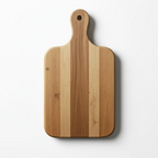 Wooden Paddle Chopping Board Set of 3 with Handle | Solid Wood Cutting Board, Kitchen Chopping & Serving Boards