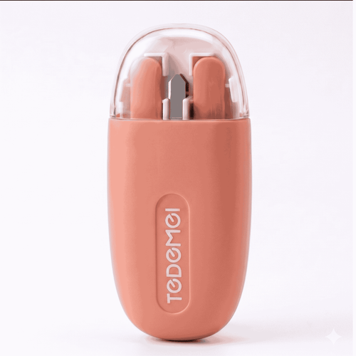 Portable Stainless Steel Travel Cutlery Set with Case