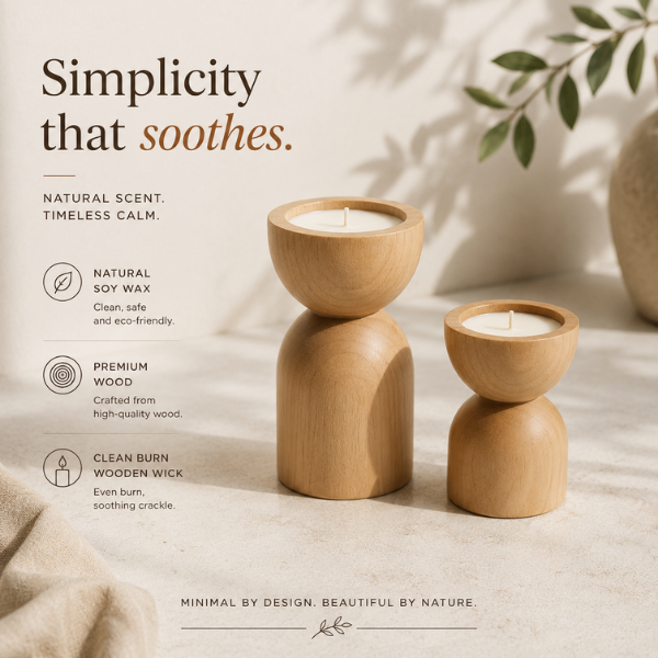 Elva Candle Holder - Set of 2