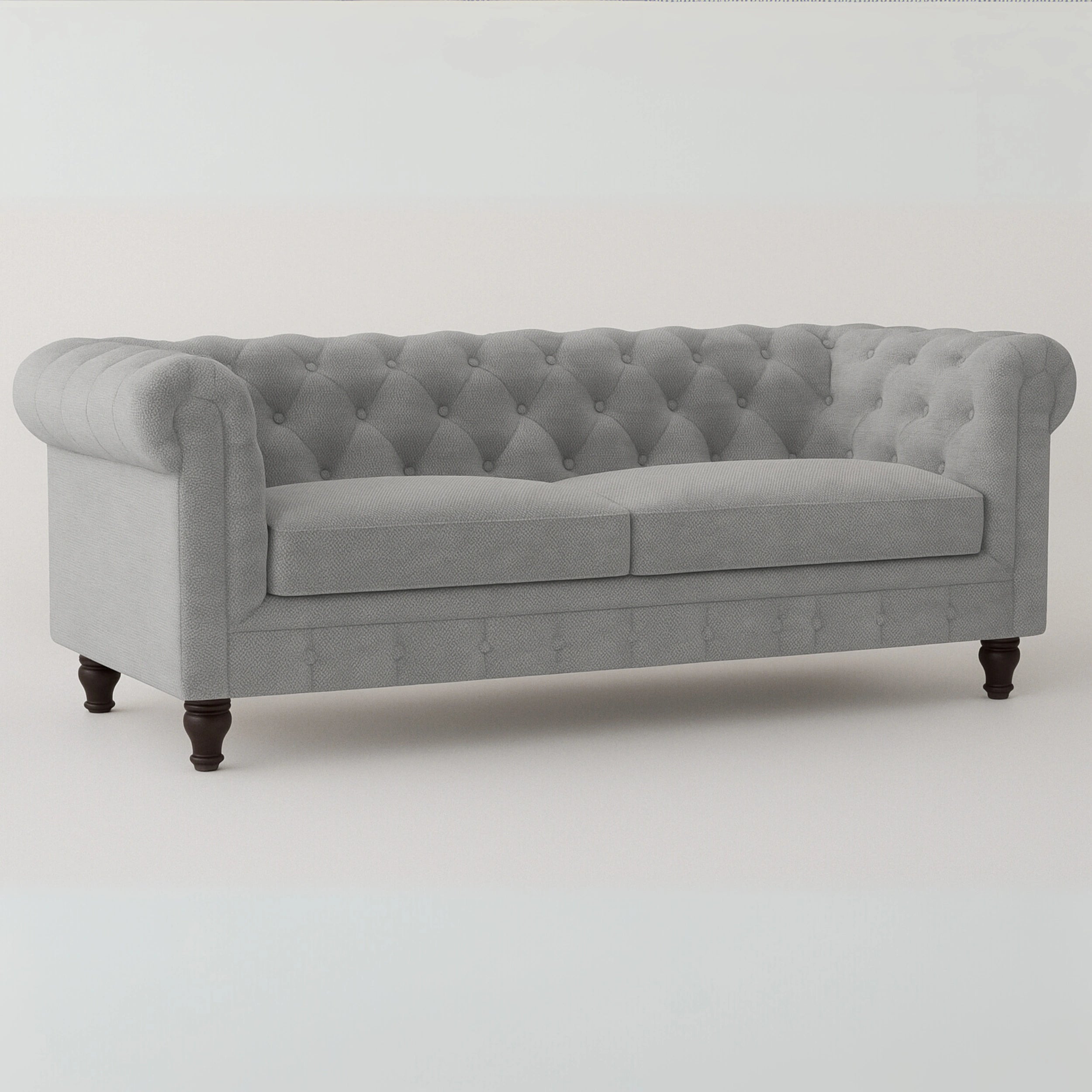 Vintage Weave Sofa Set Modern Textured Living Room Sofa