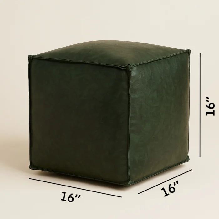 Urban Nest Ottoman Stool Upholstered Accent Seating Footrest