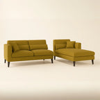 Olive Haze Sofa Modern Upholstered Living Room Sofa