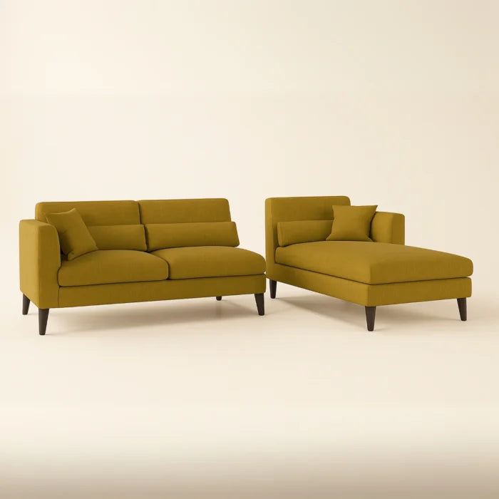 Olive Haze Sofa Modern Upholstered Living Room Sofa