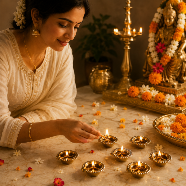 Sacred Diya Set of 6