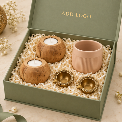 Warm Lights Hamper Diwali corporate gift hamper
