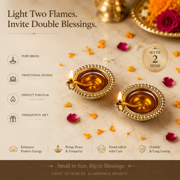 Sacred Diya Set of 2
