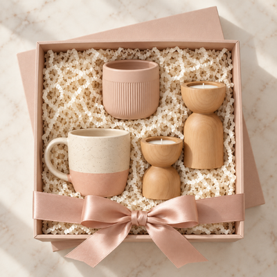 Thoughtful Trio corporate thank you gift hamper