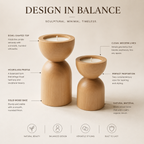 Elva Candle Holder - Set of 2