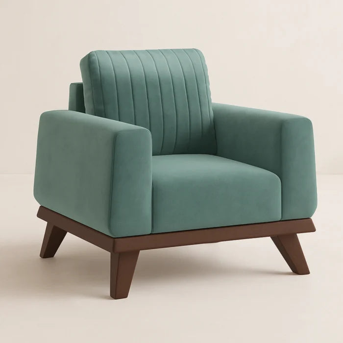 Arlen Single Seater Upholstered Accent Chair for Living Room