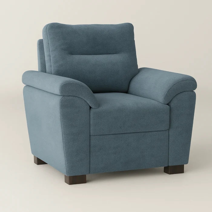 Zano Single Seater Sofa Modern Accent Chair For Living Room