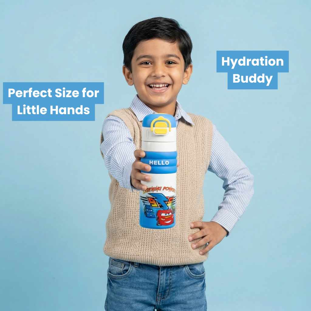 Unicorn Kids Water Bottle – Leak-Proof, BPA-Free, & Easy-Grip Design for School and Play