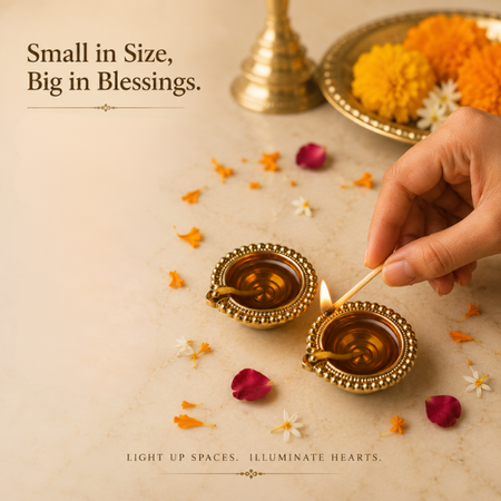 Sacred Diya Set of 2
