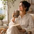 Slate Wander Travel Coffee Mug with Handle & Straw