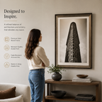 Rising Tower Wall Art for Living Room & Bedroom Decor