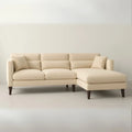 Ivory Haze Sofa Modern Upholstered Living Room Sofa
