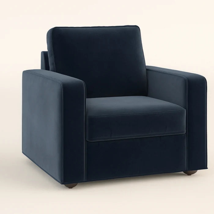 Caelo Single Seater Sofa Upholstered Accent Chair for Living Room