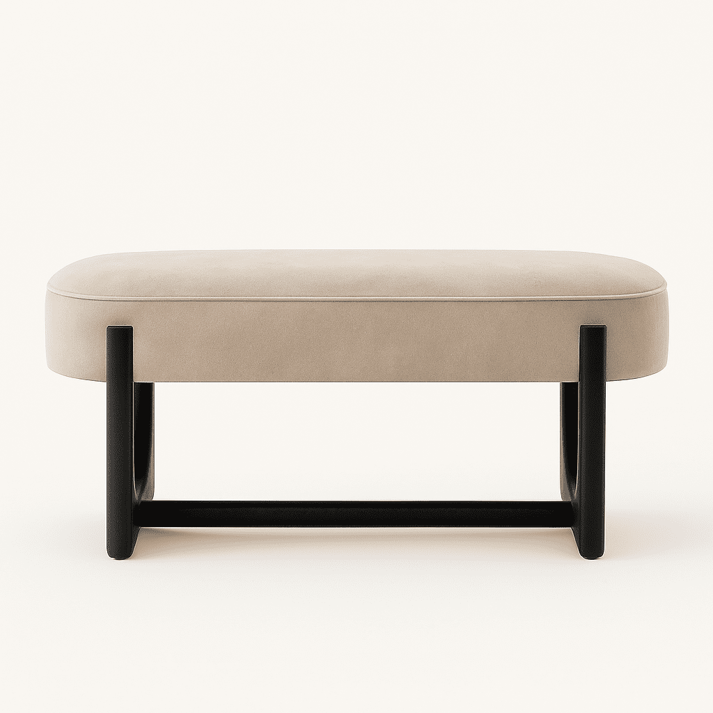 Tavira Bench Modern Upholstered Bench For Living Room Bedroom