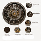 Aura Timepiece Modern Wall Clock