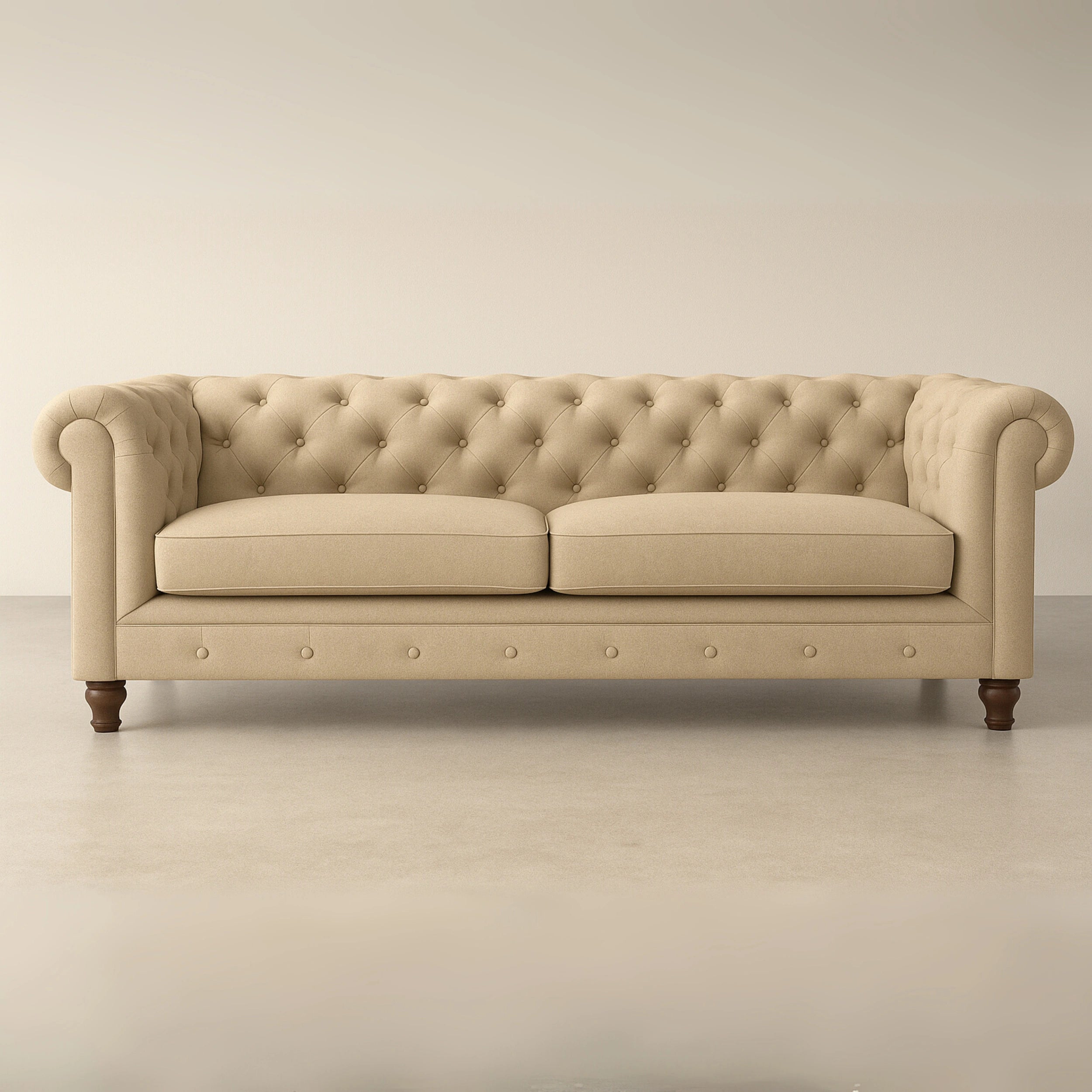 Mero Cube Sofa Modern Upholstered Living Room Sofa