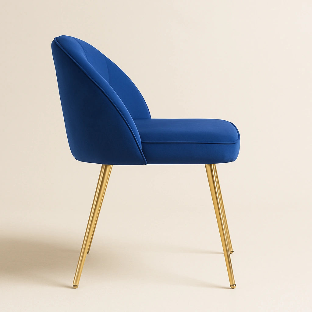 Orbelle Upholstered Dining Chair with Wooden Frame