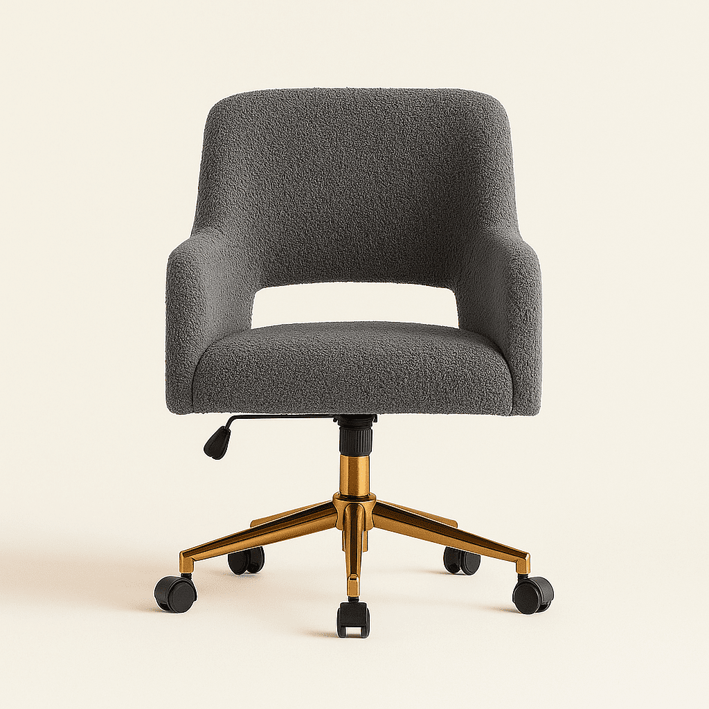Clyra Upholstered Accent Chair with Wooden Legs