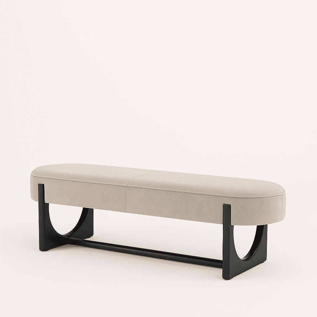 Tavira Bench Modern Upholstered Bench For Living Room Bedroom