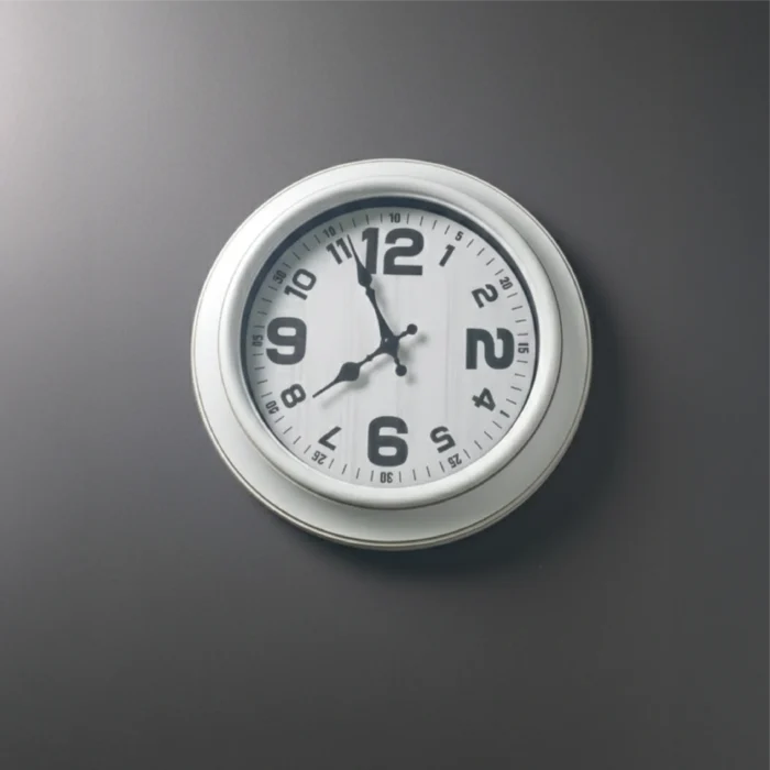 Golden Hour Modern Wall Clock