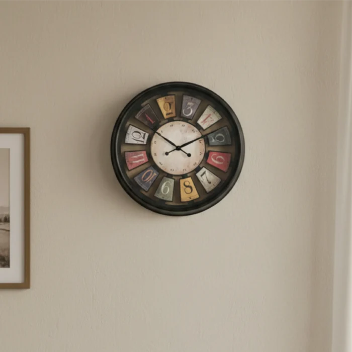Heritage Tick Modern Wall Clock