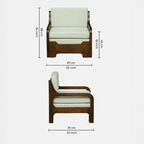 Flexirest Sofa Bed Modern Convertible Sofa Cum Bed