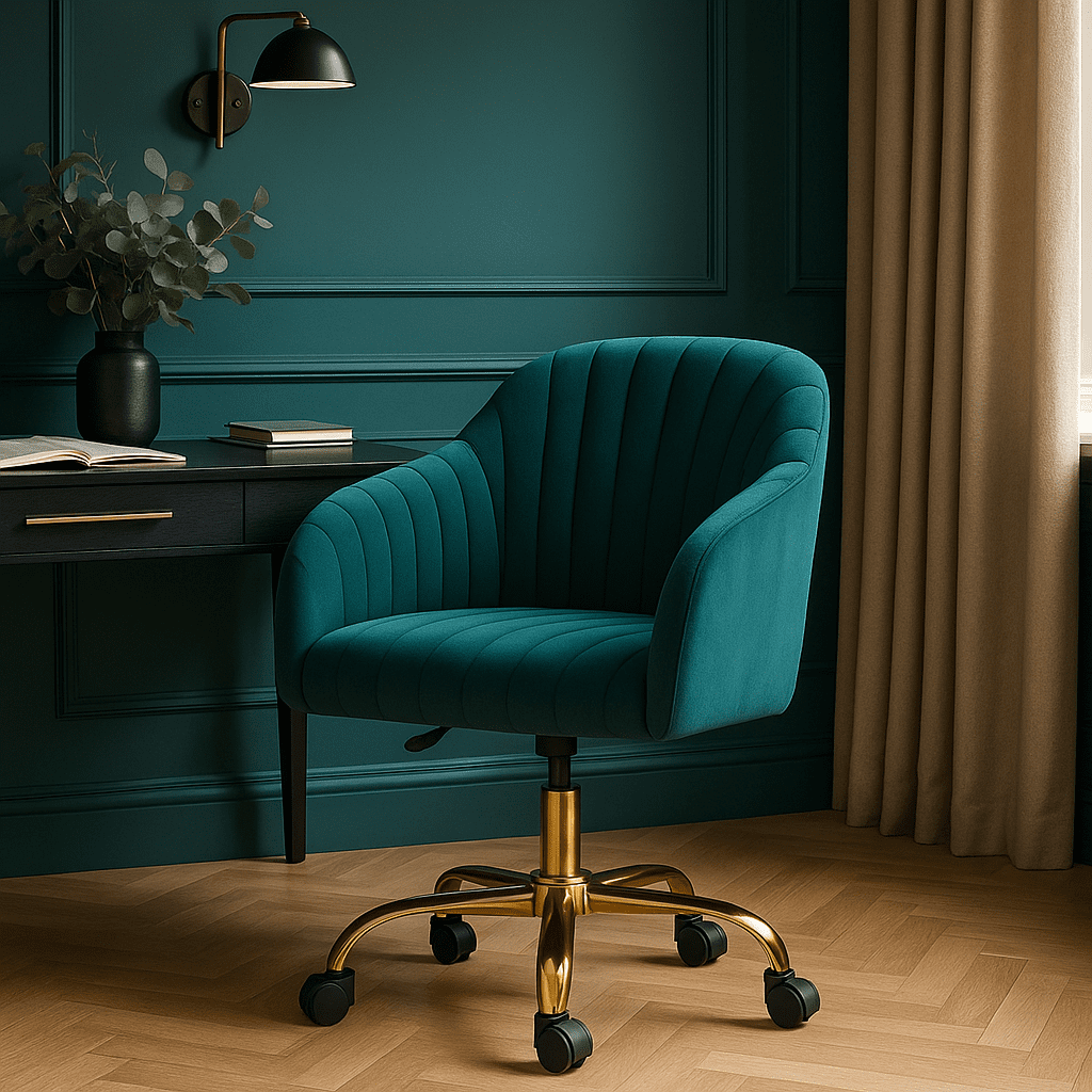 Arvio Upholstered Accent Chair with Wooden Legs