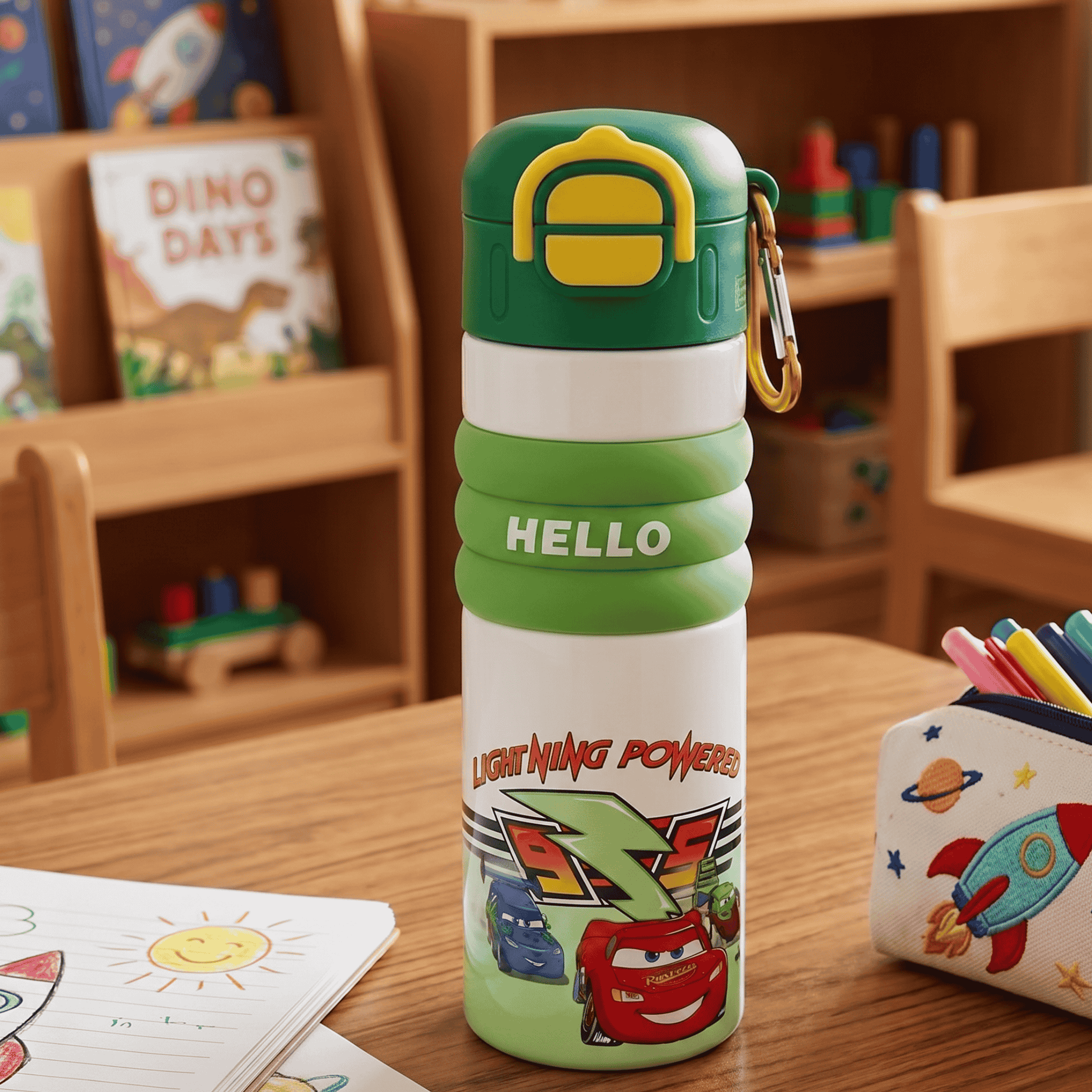 Unicorn Kids Water Bottle – Leak-Proof, BPA-Free, & Easy-Grip Design for School and Play
