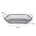 Stainless Steel Mesh Basket for Fruits & Vegetables with Handles | Washing & Draining Tray