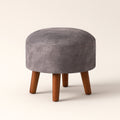 Orrin Ottoman Stool Upholstered Footrest Accent Seating Stool