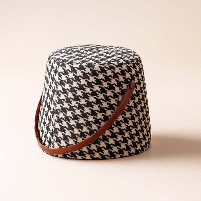 Hudsone Printed Ottoman Stool