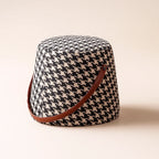 Hudsone Printed Ottoman Stool